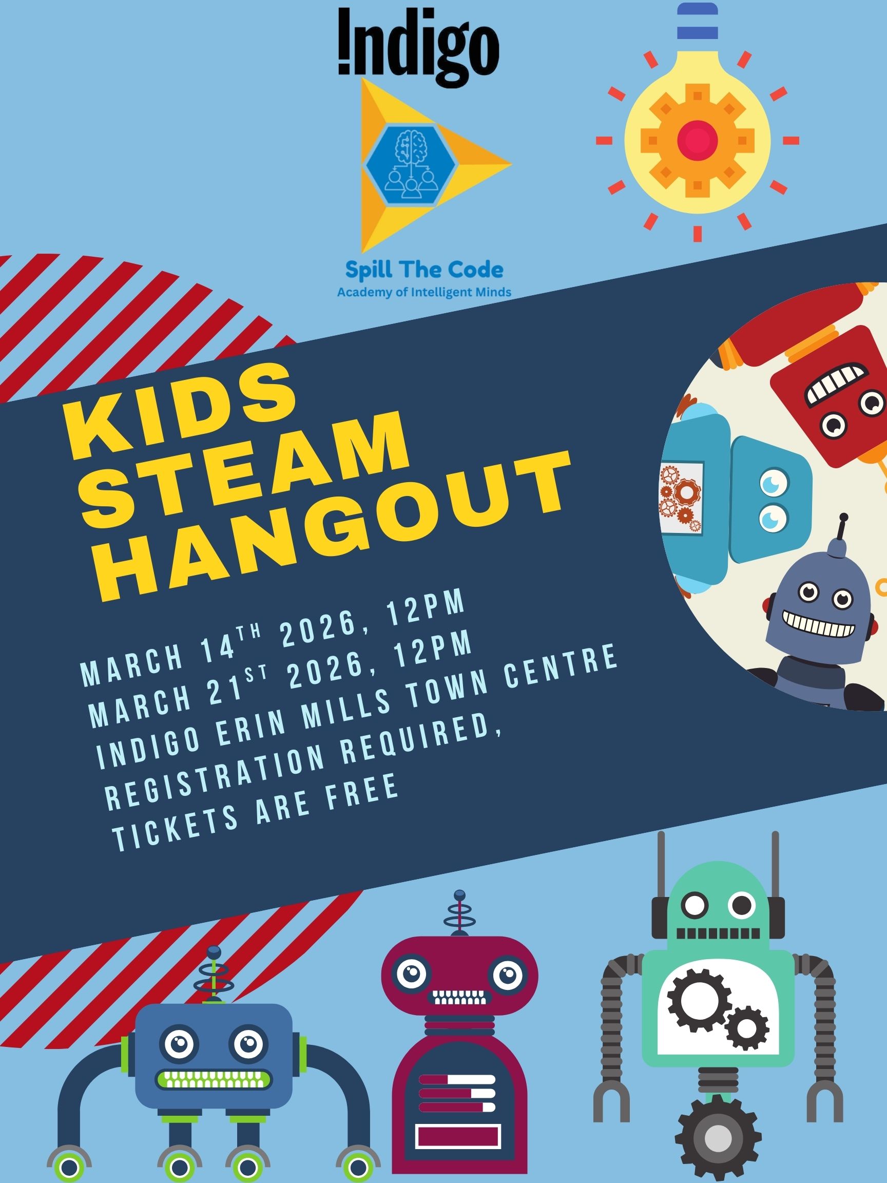 Spill the Code: FREE Kids STEAM Hangout