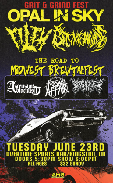 Grit & Grind fest featuring Opal In Sky, Filth, Brokencyde & More. 