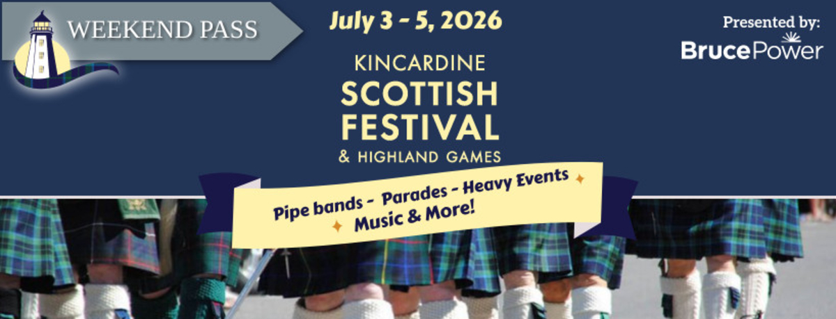 Weekend Pass (+19) - Kincardine Scottish Festival