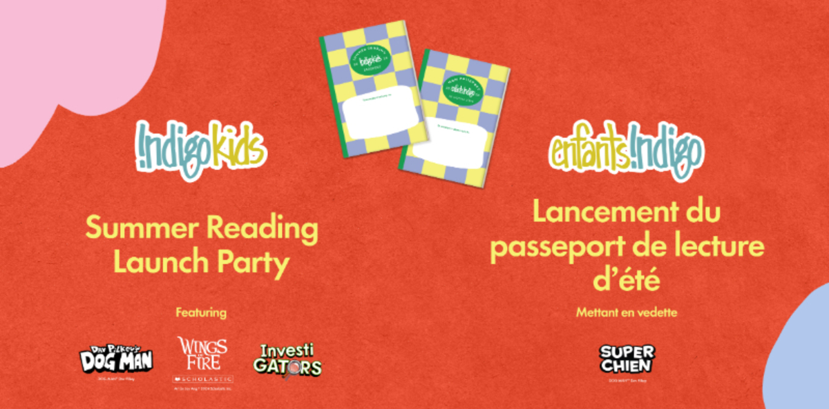 Summer Reading Launch Party: Indigo Halifax: 1 pm
