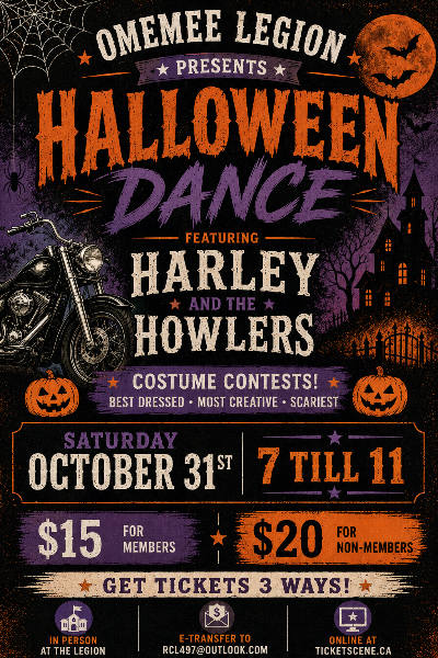 Halloween Dance with Harley & the Howlers