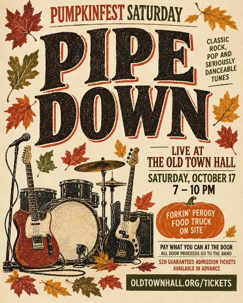 Pumpkinfest Pub Night with PIPE DOWN!