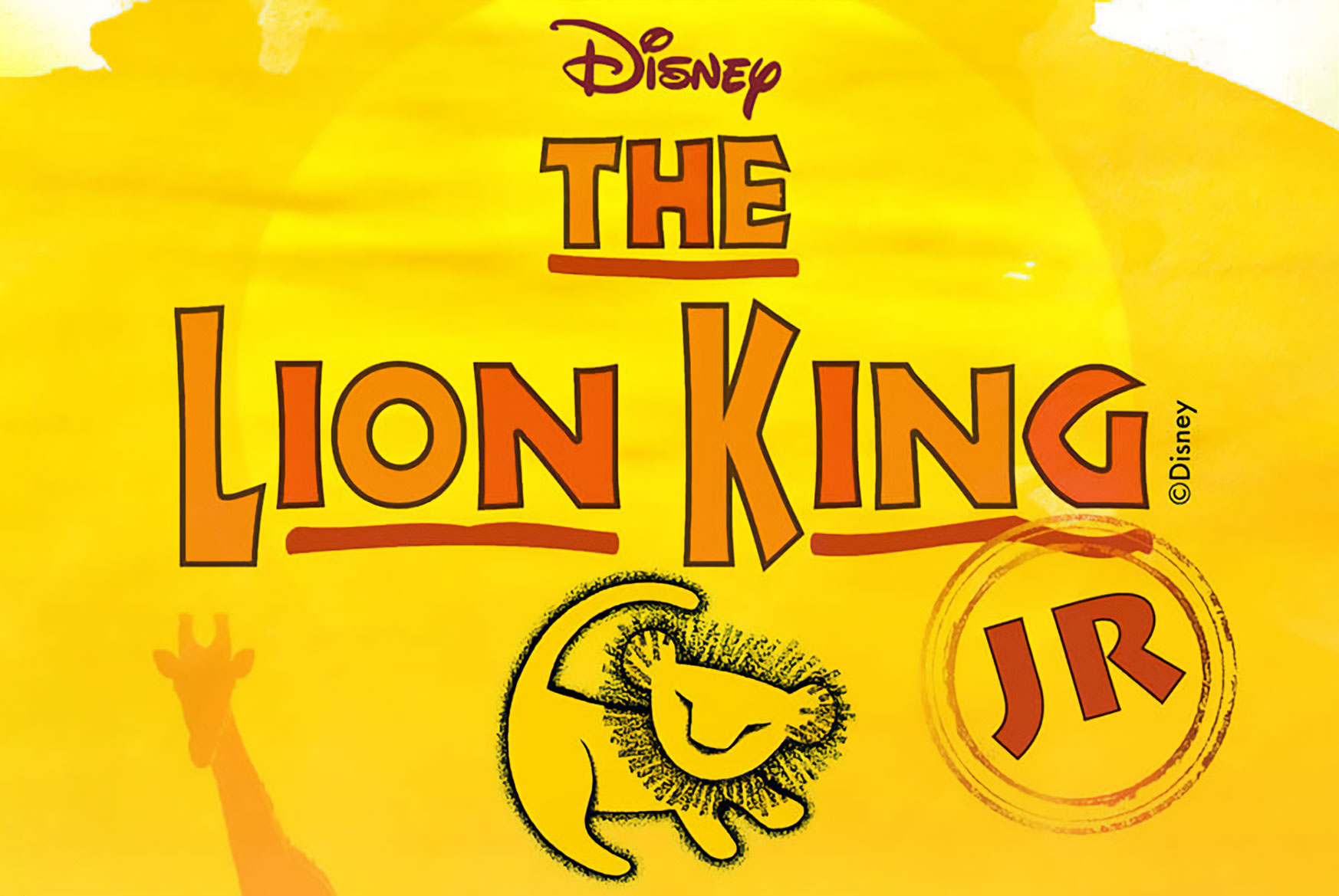 Ecole Cathedrale's Production of Disney's The Lion King Jr. - Get your tickets now!